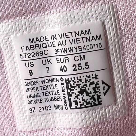 CONVERSE CTAS Platform Lug Sole Hi Top Sneaker Shoe Women’s Size 9, EUC!! - Picture 8 of 8